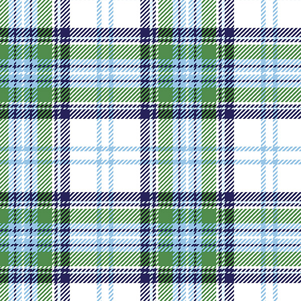 Totally Plaid Gift Wrap 26" x 417', Half Ream Roll