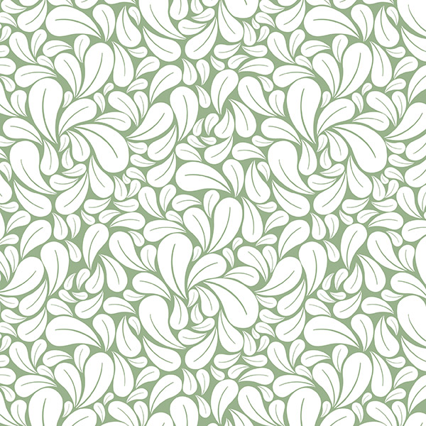 Lots O Leaves Gift Wrap 24" x 417', Half Ream Roll