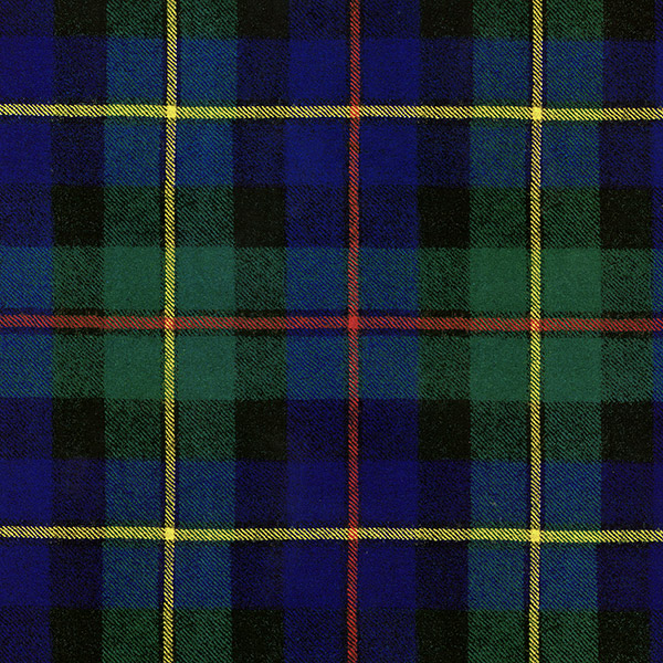Tartan Blue Plaid Gift Wrap 26" x 417', Half Ream Roll