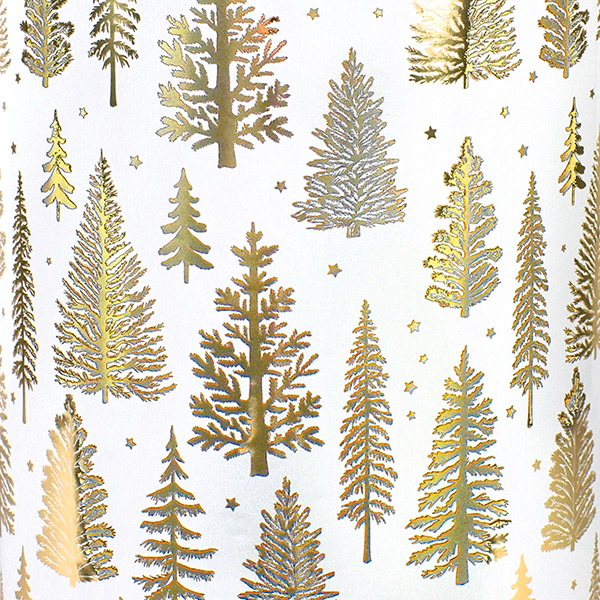 Winter Forest Gift Wrap 24" x 833', Full Ream Roll