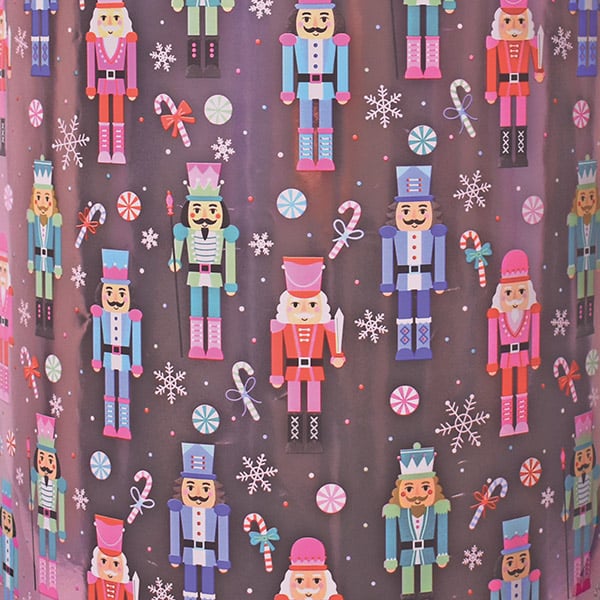 Nutcracker March Gift Wrap 30" x 417', Half Ream Roll
