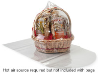 Domed Gift Basket Shrink Bags