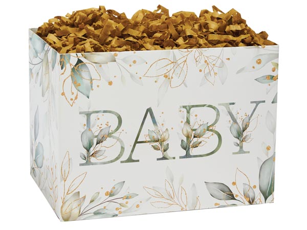Sweet Baby Basket Box, Large 10.25x6x7.5", 6 Pack