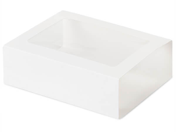 White Slide Open Candy Box Sleeve, 6.75x4.75x2", 100 Pack