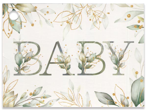 Sweet Baby Theme Gift Card, 3.75x2.75", 6 Pack