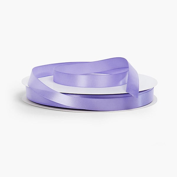 Delphinium Single Faced Satin Ribbon 5/8"x100 yards