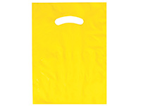 Yellow Plastic Carrier Bag