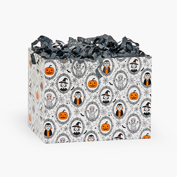 Spooky Frames Basket Box, Small 6.75x4x5", 6 Pack