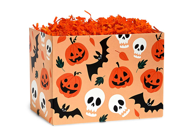 Spooktacular Basket Box, Small 6.75x4x5", 6 Pack