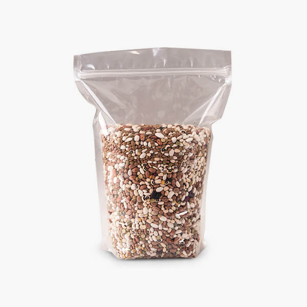 Clear Stand Up Zipper Top Bags, 9x11.75x4.5", 3.5 mil, 800 pack