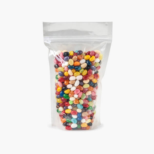 Clear Stand Up Zipper Top Bags, 5x8x2.5", 3.5 mil, 1000 Pack