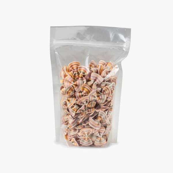 Clear Stand Up Zipper Top Bags, 6x9x2.5", 3.5 mil, 1000 Pack