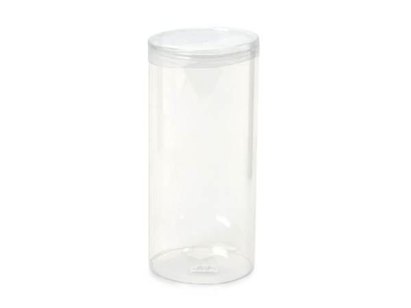 Clear Tube Favor Boxes, 2.75x6", 10 Pack