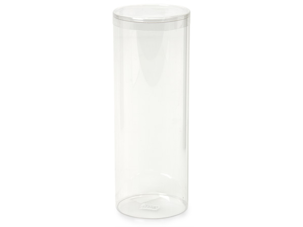 Clear Tube Favor Boxes, 2.75x7.5", 10 Pack
