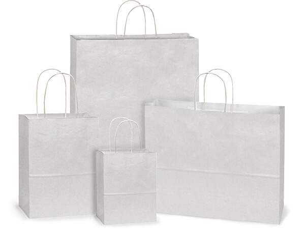 250 CT KRAFT paper  shopping bags Filly / Star 13x7x13 
