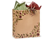 Green Way Tuscan Harvest Recycled Kraft Paper Bags, Regal 14.5x9x16.25 inch, 25 Pack, Women's, Size: One size, Brown