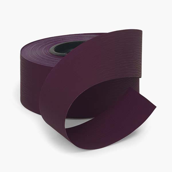 Burgandy Textured Poly Ribbon, 1-3/8" x 44 Yards