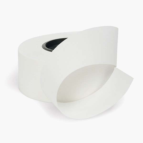 White Textured Poly Ribbon, 1-3/8" x 44 Yards