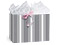 Ticking Stripe Gray Vogue