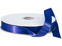 10 Yards Solid Copen Blue Light Blue Double Faced Satin Ribbon 7/8W