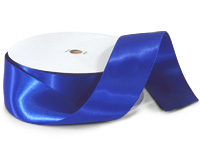 Copen Blue Single Faced Satin Ribbon, 1-1/2 Inch Wide x Bulk 25 Yards,  Wholesale Ribbon and Bows