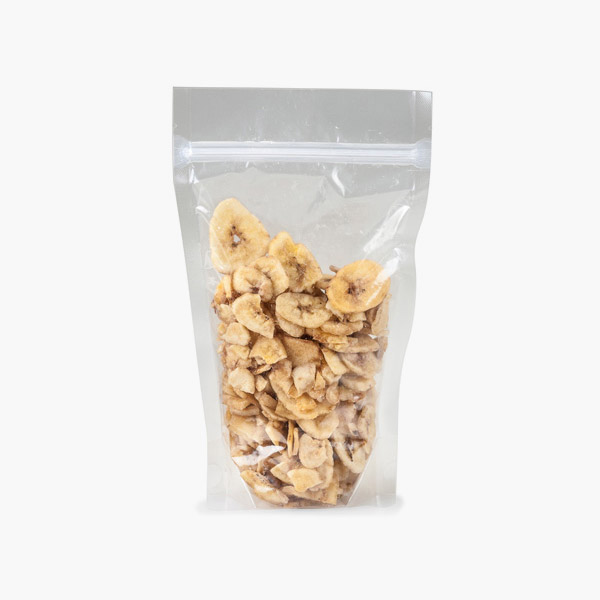 5x8x2.5" Stand Up Zipper Top 2.5 mil Clear Bags