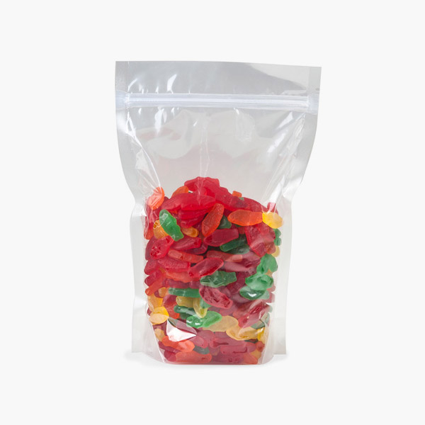 6x9x2.5" Stand Up Zipper Top 2.5 mil Clear Bags