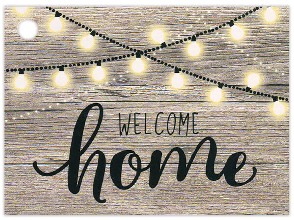 Welcome Home Lights Theme Gift Card 3.75x2.75", 6 Pack