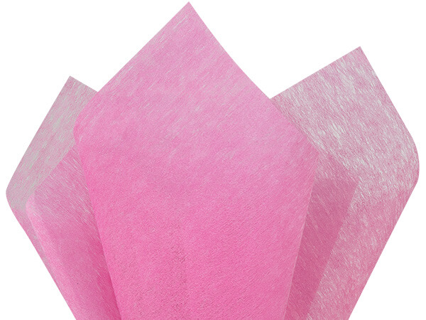 Hot Pink Non-woven Tissue, 20x26", Bulk 100 Sheet Pack