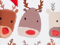 Nashville Wraps Christmas Reindeer Gift Wrap, 24x85' Roll