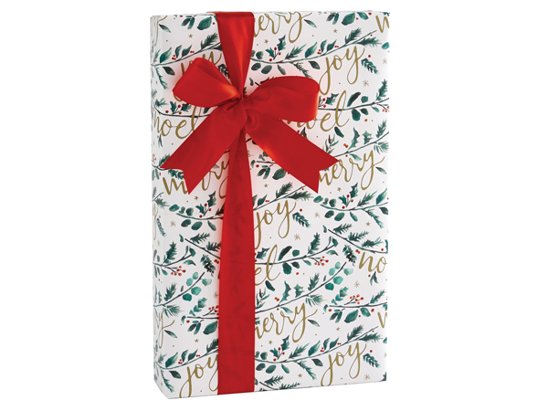 Tidings of Joy Gift Wrap, 24"x417' Counter Roll