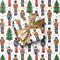 Nutcracker Noel Gift Wrap, 24"x85' Roll-thumbnail