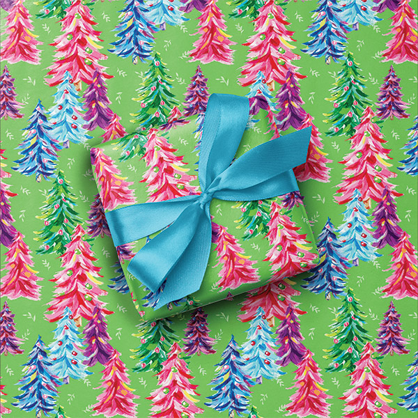 Christmas Party Gift Wrap, 24"x85' Roll