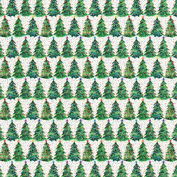 Christmas Trees Tissue Paper, 20x30", Bulk 240 Sheet Pack