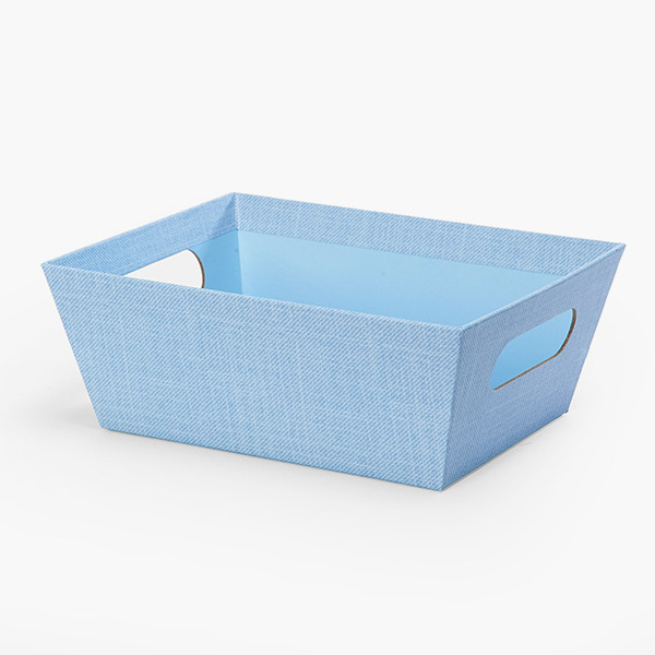 Denim Linen Market Tray