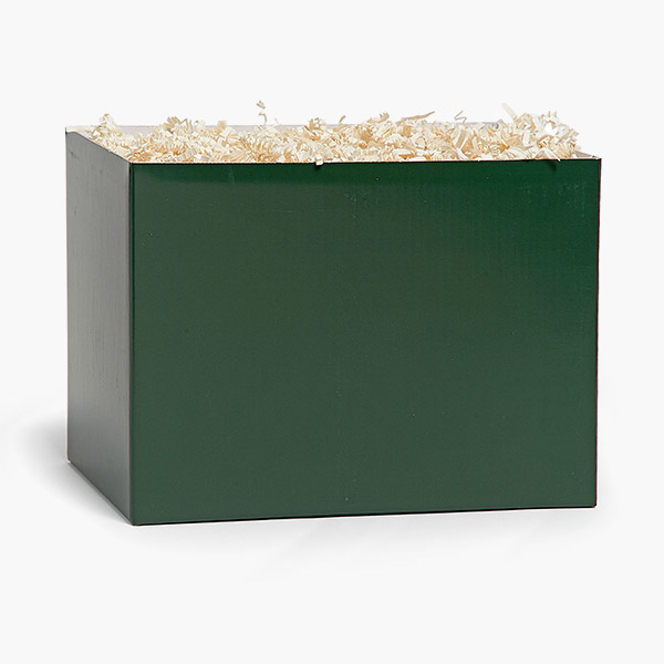 Emerald Green Basket Box