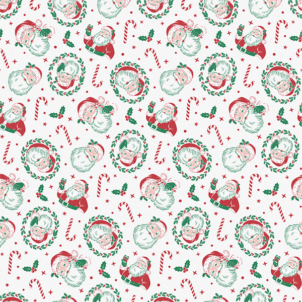 Twinkling Santa