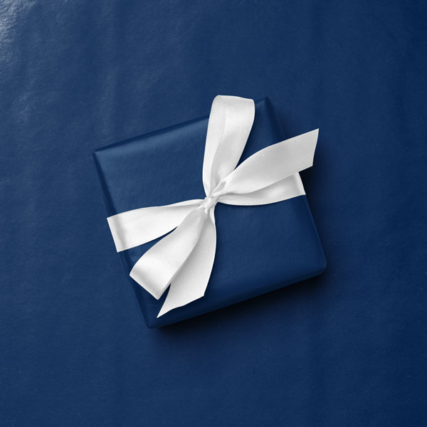 Loyal Blue Gift Wrap