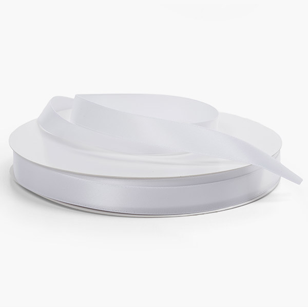 White Satin Ribbon