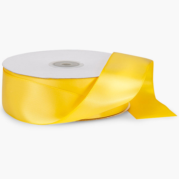 Sunshine Yellow Satin Ribbon