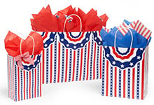 Nashville Wraps Stars and Stripes Gift Bags