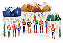 Nashville Wraps Nutcracker Noel Gift Bags