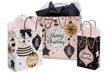 Nashville Wraps Merry Ornaments Christmas Gift Bags