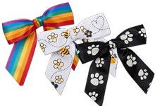 Pre-tied Printed Gift Bows