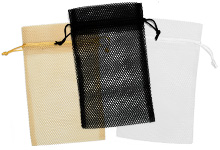 Mesh Drawstring Pouches