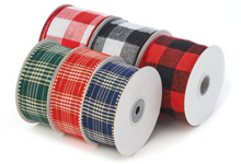 Wired Plaid Ribbons