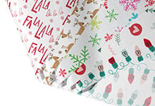 Nashville Wraps Christmas Print Tissue Paper