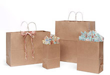 Nashville Wraps 100% Recycled Brown Kraft Bags