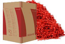 Nashville Wraps Crinkle Cut Shreds in 40 LB Boxes