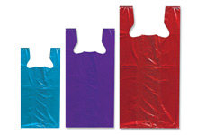 Nashville Wraps Color Plastic T-Shirt Bags